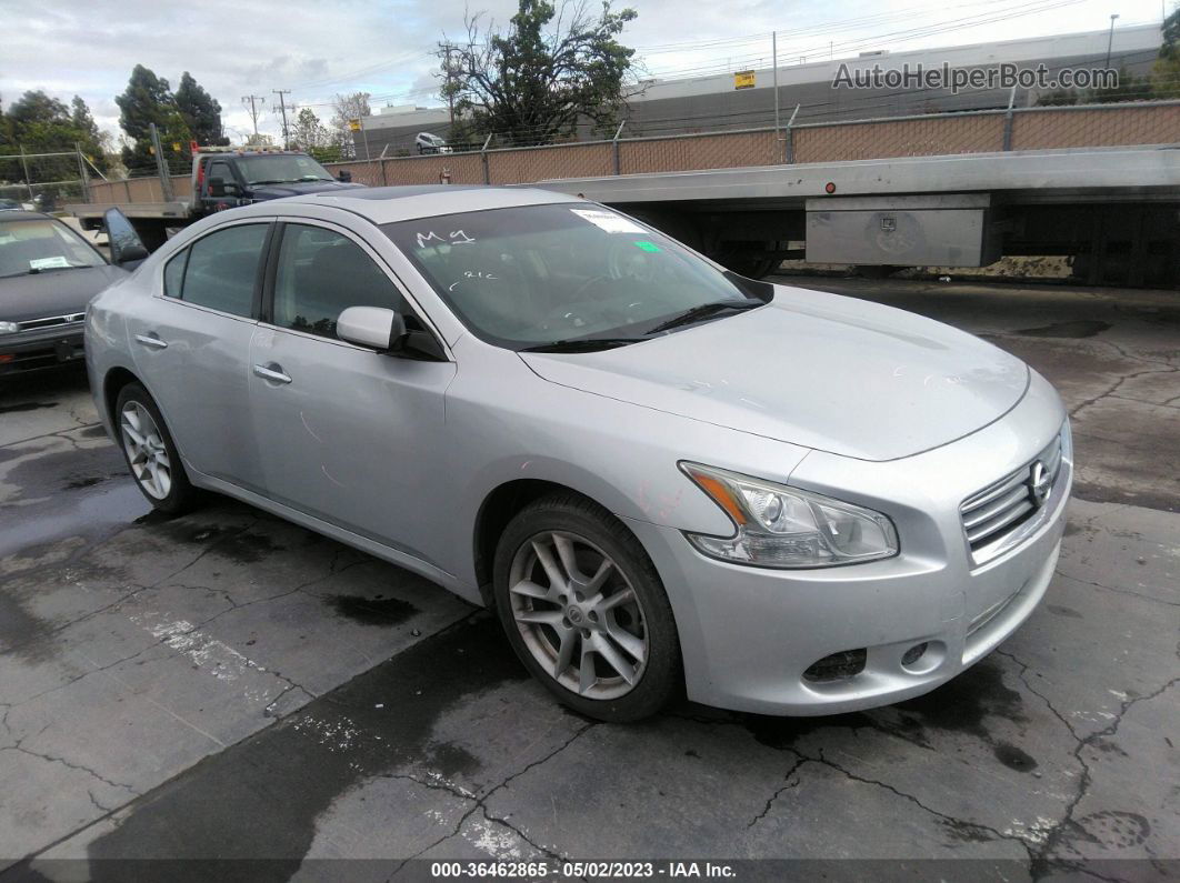 2014 Nissan Maxima 3.5 Silver vin: 1N4AA5APXEC494065