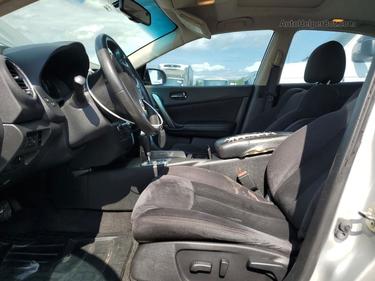 2014 Nissan Maxima S Silver vin: 1N4AA5APXEC912060