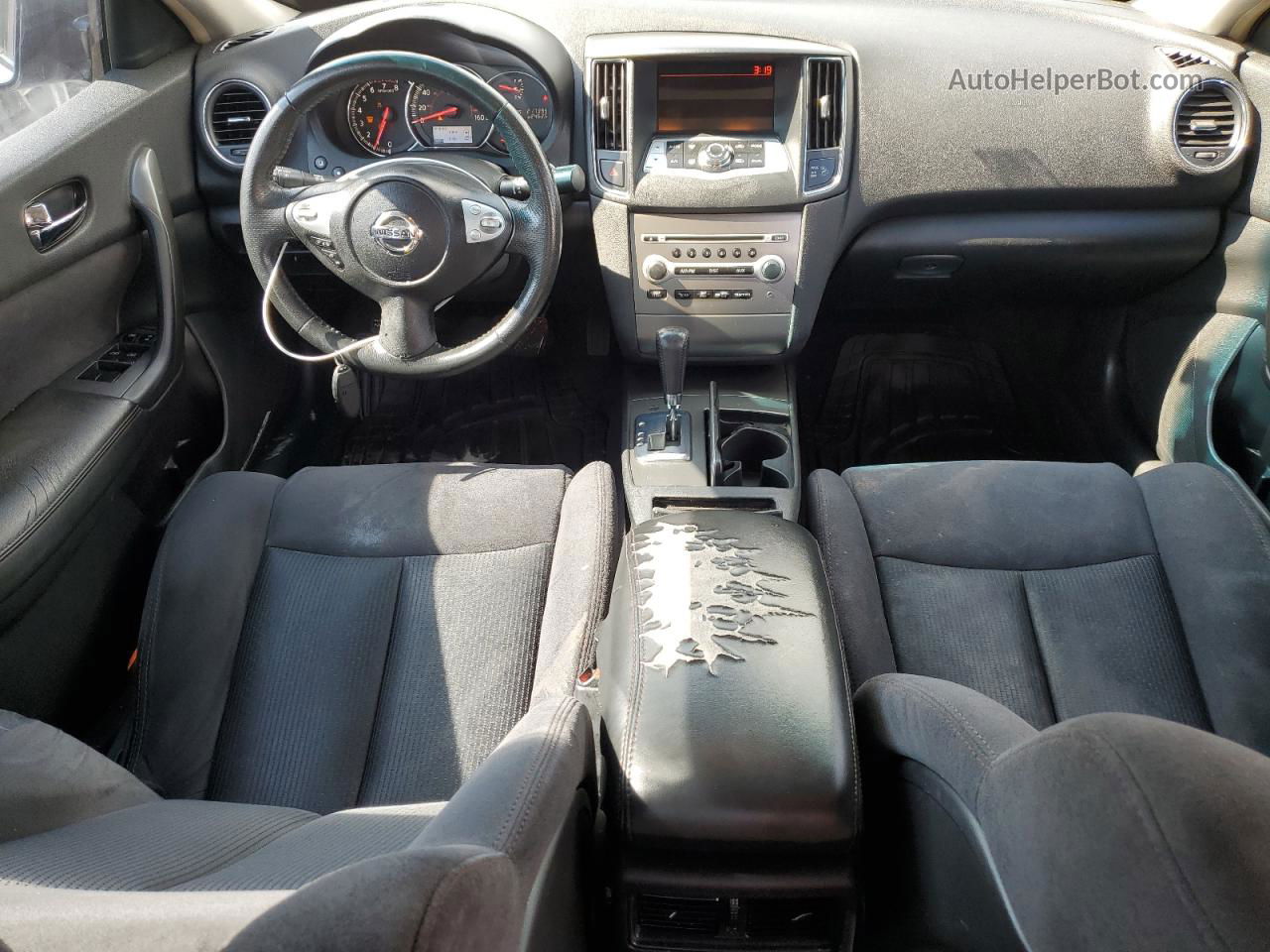 2014 Nissan Maxima S Silver vin: 1N4AA5APXEC912060