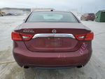 2016 Nissan Maxima 3.5s Burgundy vin: 1N4AA6AP0GC399782