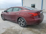 2016 Nissan Maxima 3.5s Burgundy vin: 1N4AA6AP0GC399782