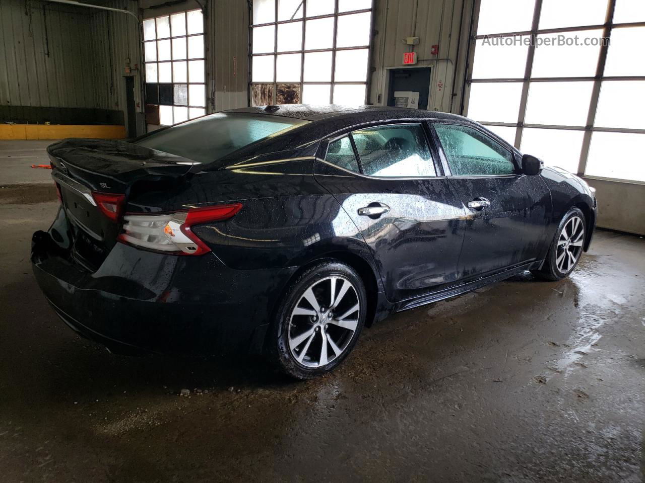 2016 Nissan Maxima 3.5s Black vin: 1N4AA6AP0GC399815