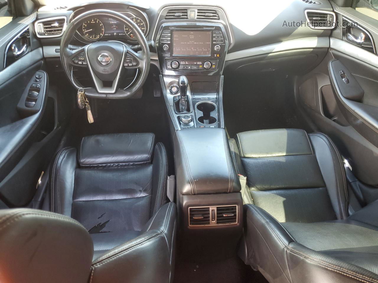 2016 Nissan Maxima 3.5s Черный vin: 1N4AA6AP0GC402356