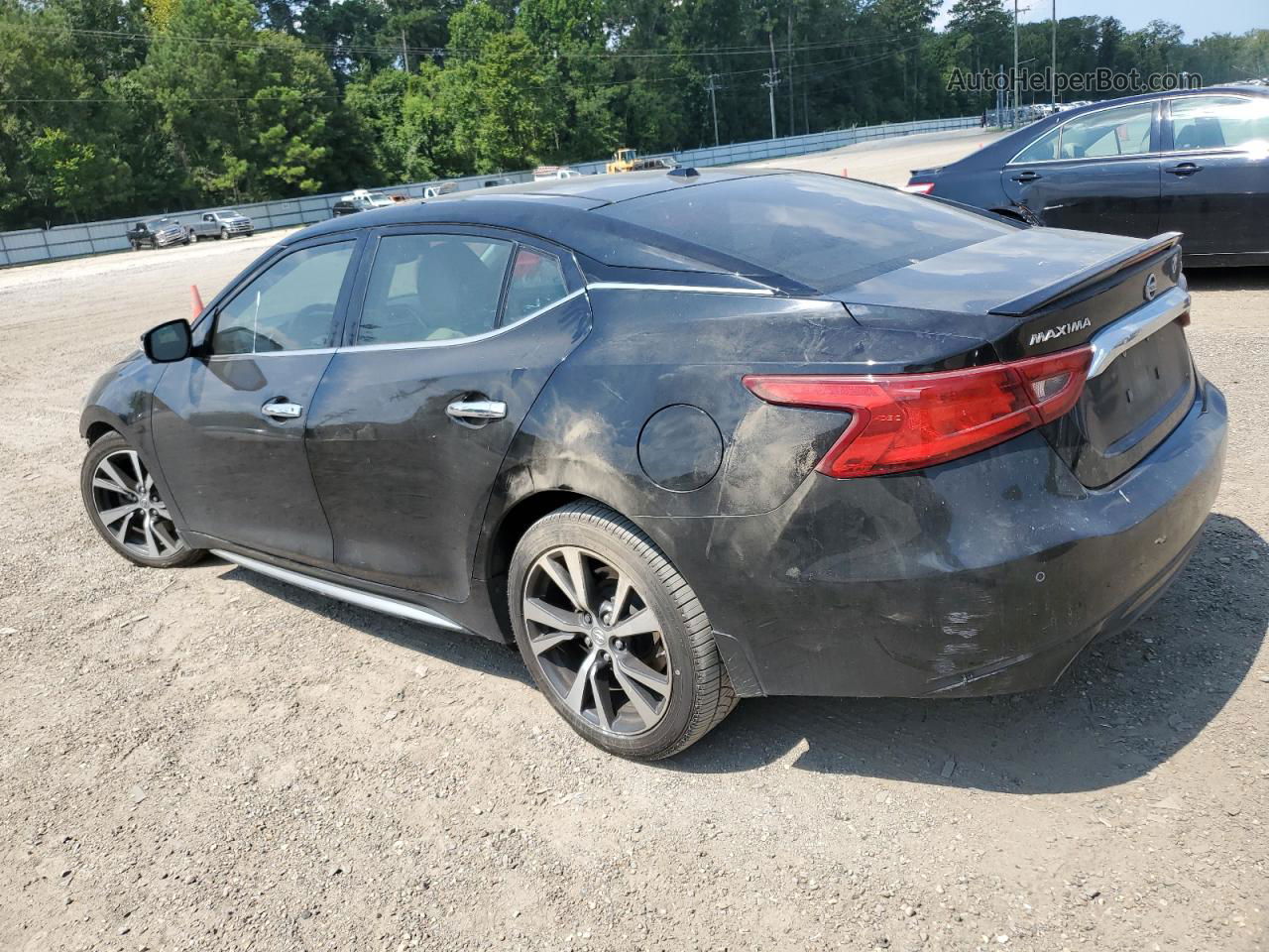 2016 Nissan Maxima 3.5s Black vin: 1N4AA6AP0GC403782