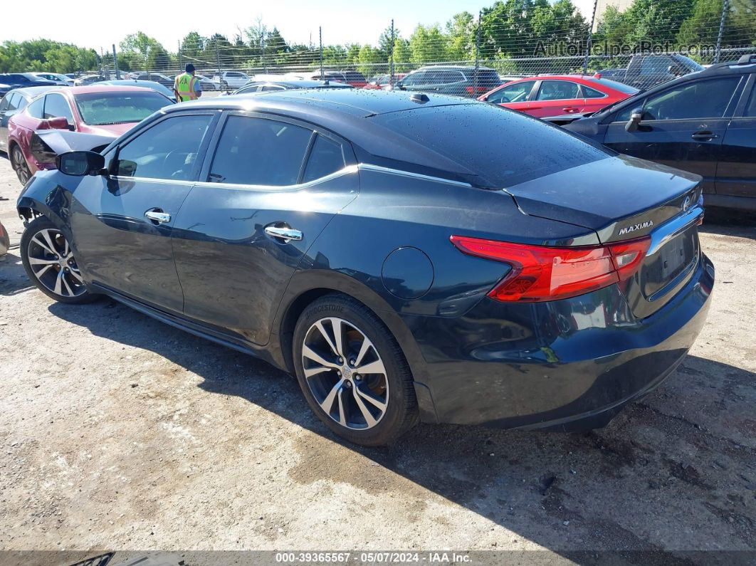 2016 Nissan Maxima 3.5 Platinum Черный vin: 1N4AA6AP0GC406892