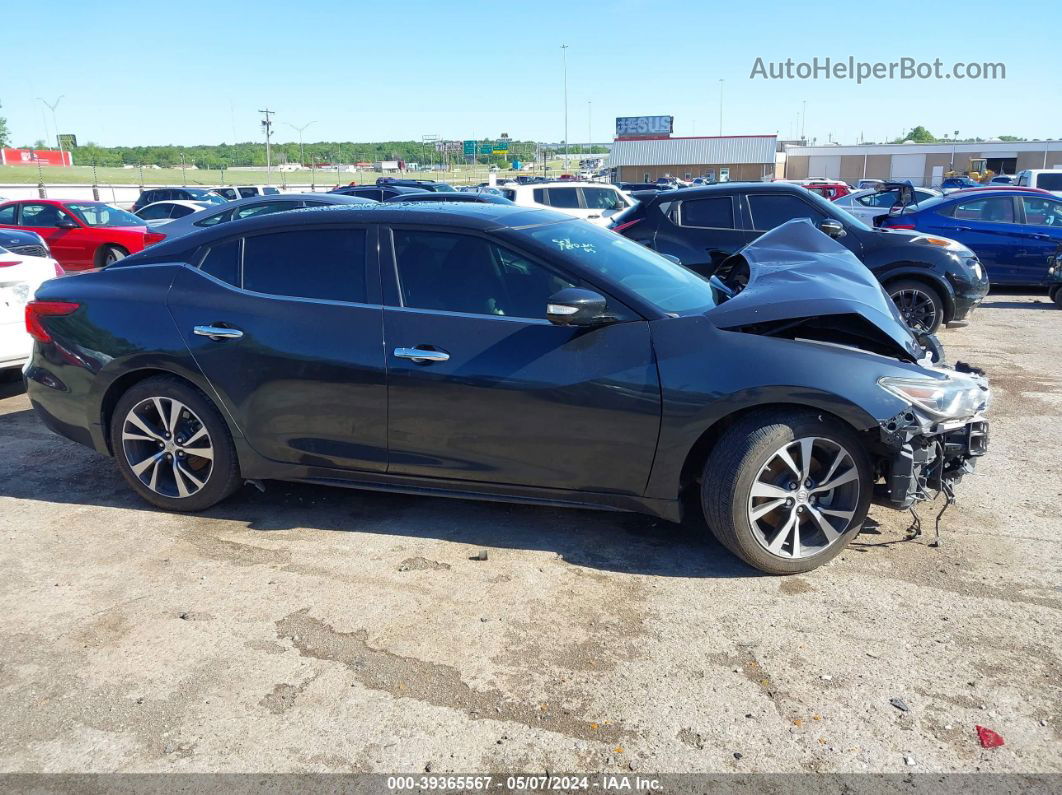 2016 Nissan Maxima 3.5 Platinum Черный vin: 1N4AA6AP0GC406892