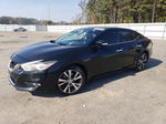 2016 Nissan Maxima 3.5s Черный vin: 1N4AA6AP0GC407279