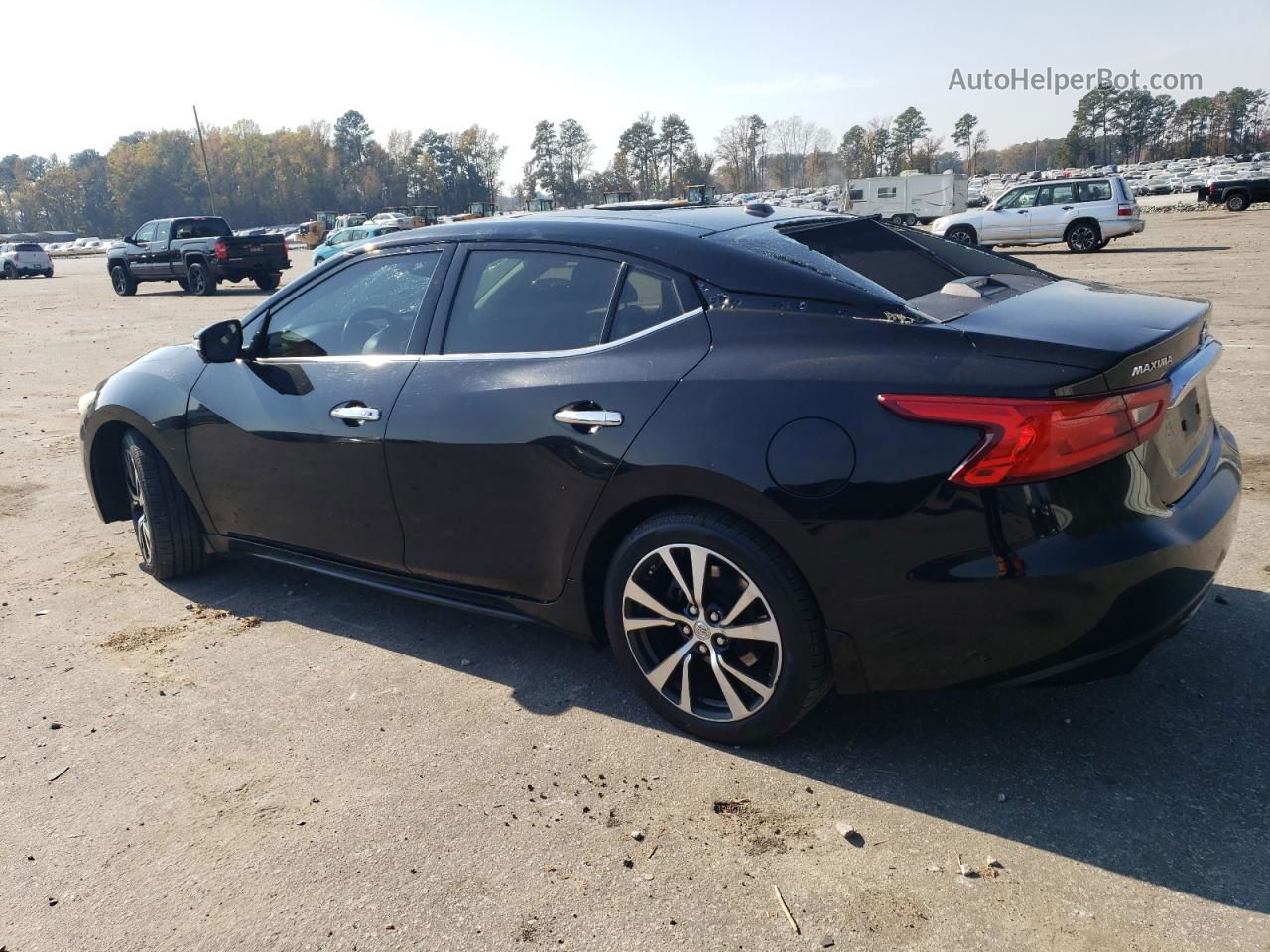 2016 Nissan Maxima 3.5s Black vin: 1N4AA6AP0GC407279