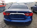 2016 Nissan Maxima 3.5s Blue vin: 1N4AA6AP0GC414667