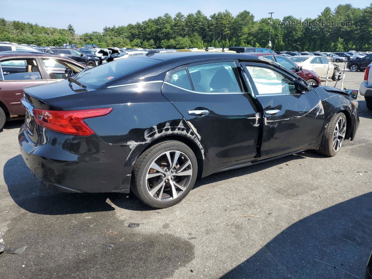 2016 Nissan Maxima 3.5s Black vin: 1N4AA6AP0GC416953