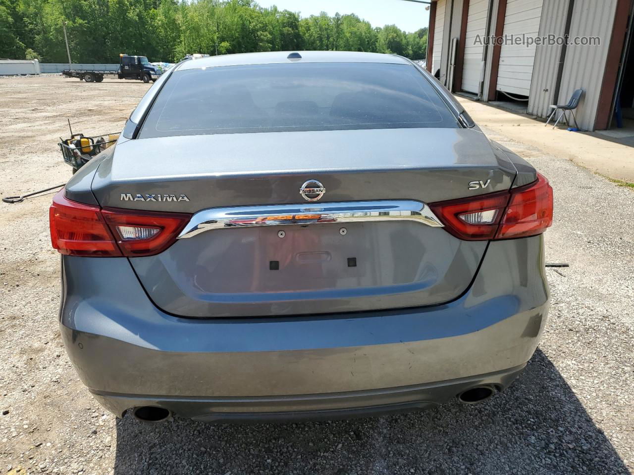 2016 Nissan Maxima 3.5s Gray vin: 1N4AA6AP0GC421957