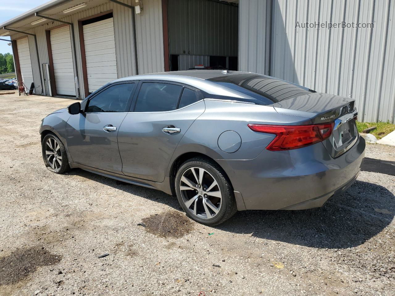 2016 Nissan Maxima 3.5s Gray vin: 1N4AA6AP0GC421957