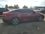 2016 Nissan Maxima 3.5s Красный vin: 1N4AA6AP0GC433364