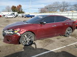 2016 Nissan Maxima 3.5s Red vin: 1N4AA6AP0GC433364