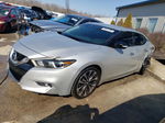 2016 Nissan Maxima 3.5s Серебряный vin: 1N4AA6AP0GC437804