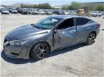 2017 Nissan Maxima 3.5s Gray vin: 1N4AA6AP0HC360689