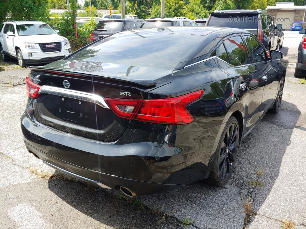 2017 Nissan Maxima 3.5s Black vin: 1N4AA6AP0HC380439