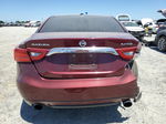 2017 Nissan Maxima 3.5s Red vin: 1N4AA6AP0HC395703