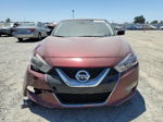 2017 Nissan Maxima 3.5s Red vin: 1N4AA6AP0HC395703