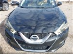 2017 Nissan Maxima 3.5 Sr Black vin: 1N4AA6AP0HC406134