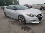 2017 Nissan Maxima 3.5s Silver vin: 1N4AA6AP0HC414900