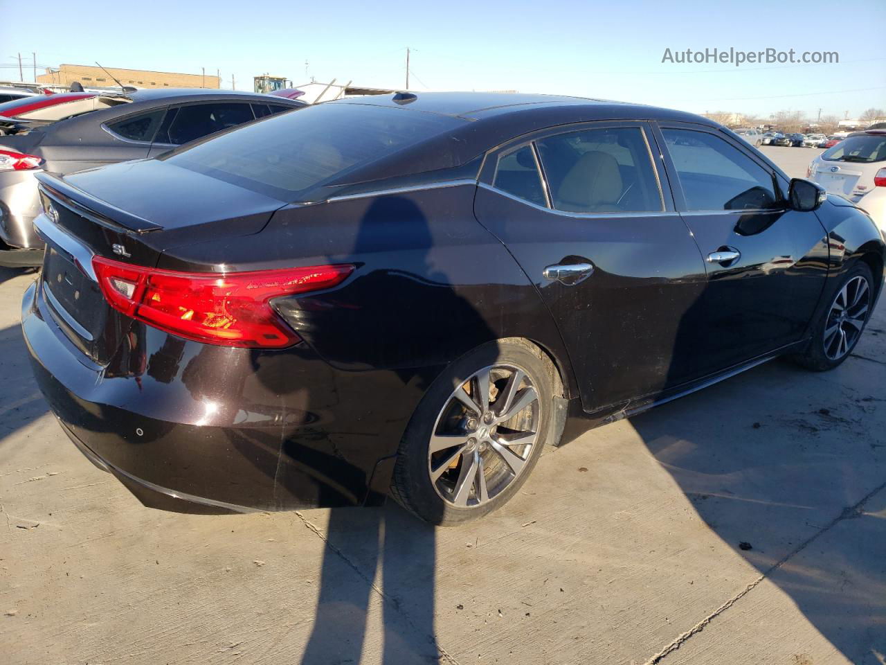 2017 Nissan Maxima 3.5s Black vin: 1N4AA6AP0HC427453