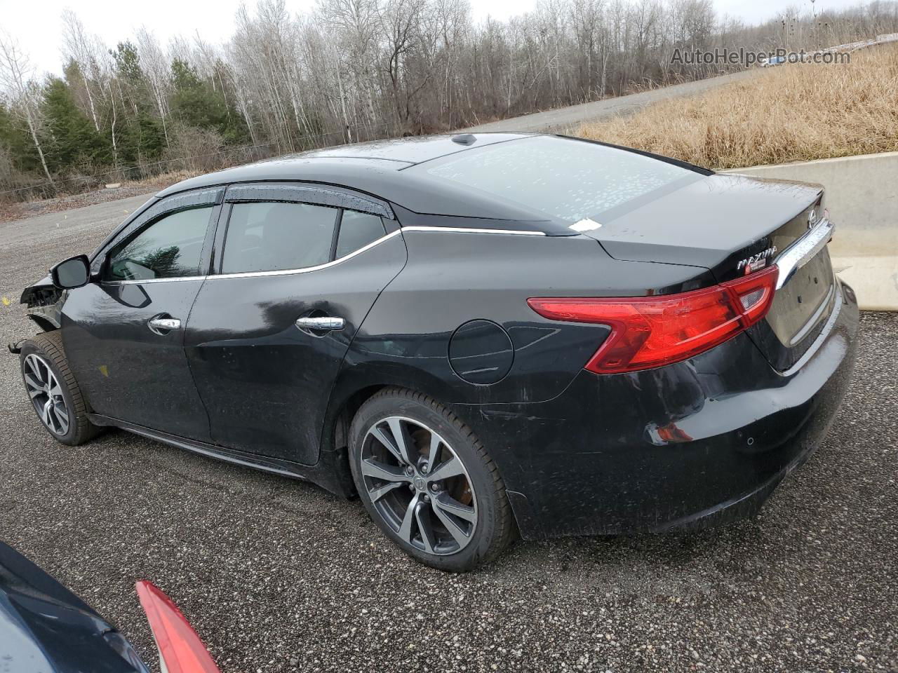 2017 Nissan Maxima 3.5s Black vin: 1N4AA6AP0HC432278