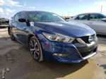 2017 Nissan Maxima 3.5s Blue vin: 1N4AA6AP0HC438954