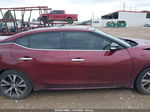 2017 Nissan Maxima 3.5 Sl Maroon vin: 1N4AA6AP0HC452112