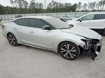 2018 Nissan Maxima 3.5s Серебряный vin: 1N4AA6AP0JC369317