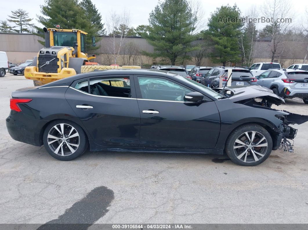 2016 Nissan Maxima 3.5 Sl Черный vin: 1N4AA6AP1GC376057