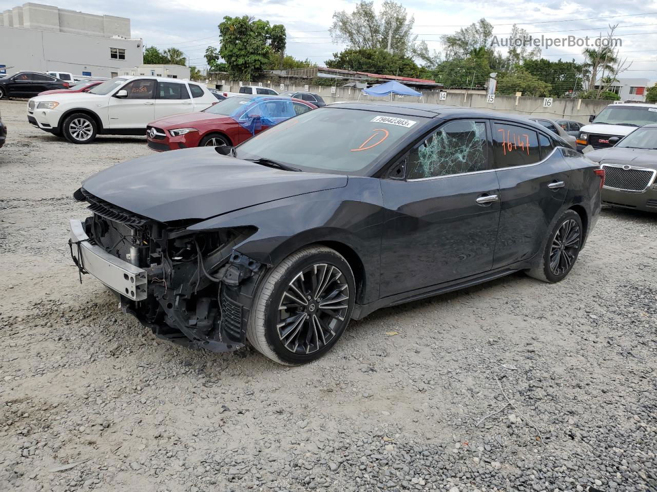 2016 Nissan Maxima 3.5s Black vin: 1N4AA6AP1GC378049