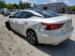 2016 Nissan Maxima 3.5s White vin: 1N4AA6AP1GC397720