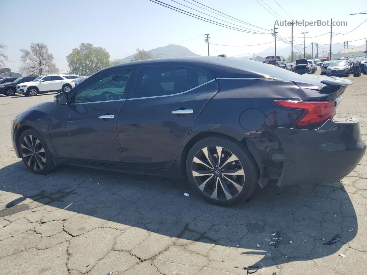 2016 Nissan Maxima 3.5s Black vin: 1N4AA6AP1GC416895