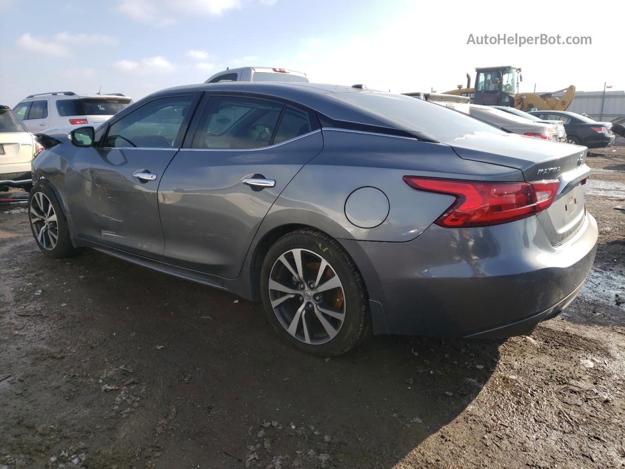 2016 Nissan Maxima 3.5s Gray vin: 1N4AA6AP1GC433857