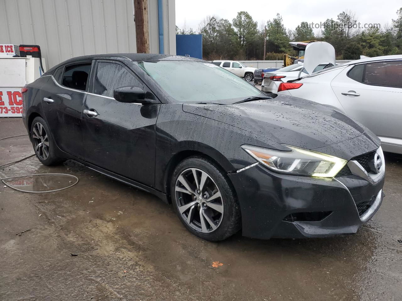 2016 Nissan Maxima 3.5s Black vin: 1N4AA6AP1GC434961