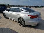 2016 Nissan Maxima 3.5s Silver vin: 1N4AA6AP1GC449363