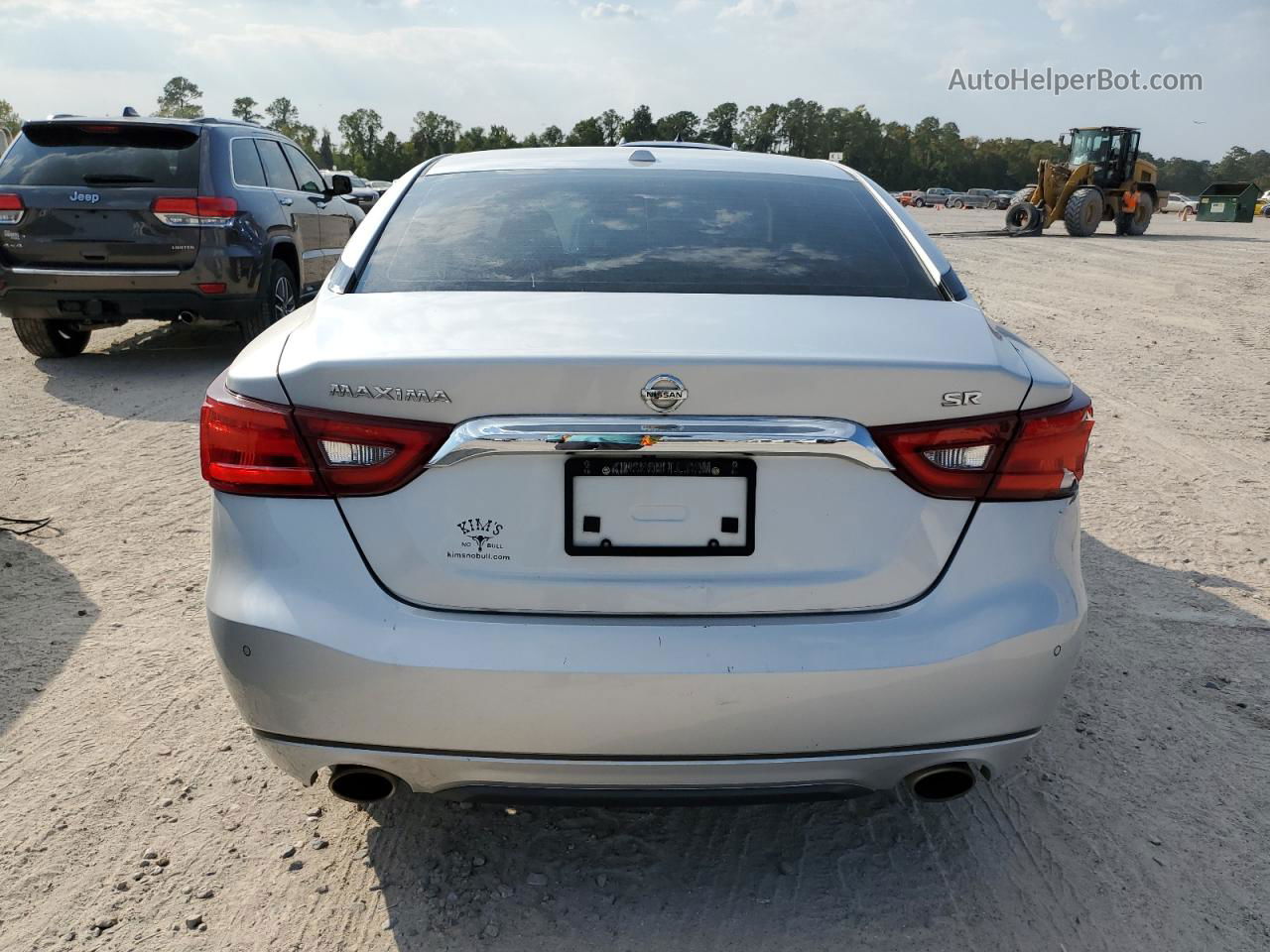 2016 Nissan Maxima 3.5s Silver vin: 1N4AA6AP1GC449363