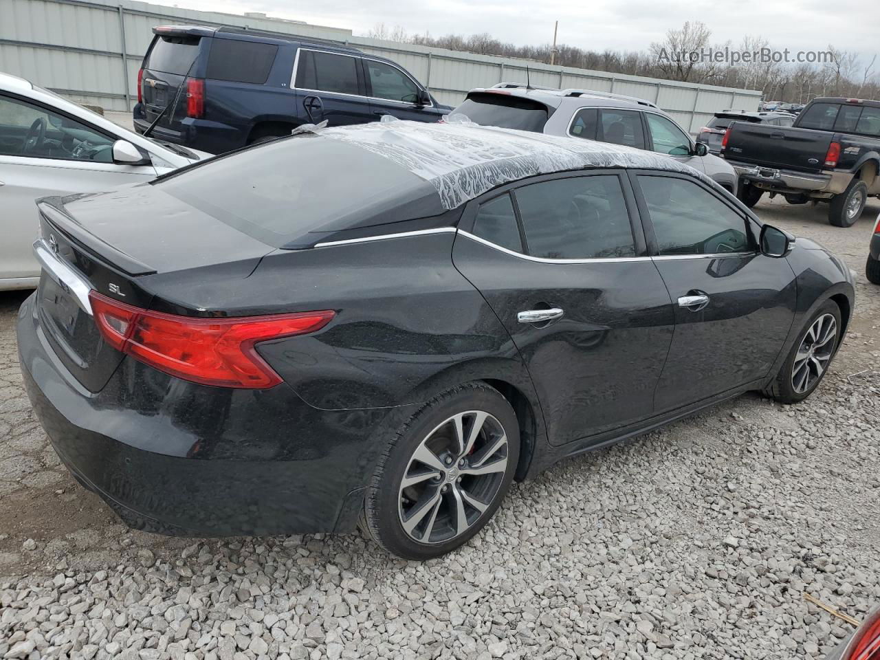 2016 Nissan Maxima 3.5s Black vin: 1N4AA6AP1GC902395