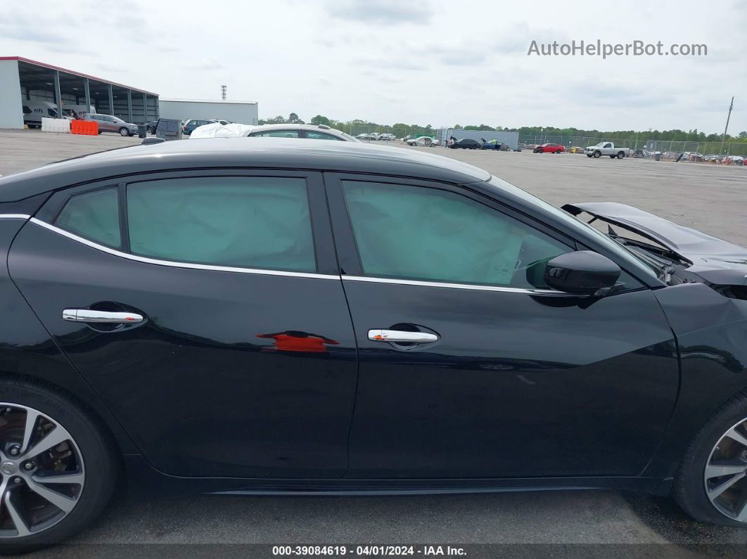 2016 Nissan Maxima 3.5 S Черный vin: 1N4AA6AP1GC904776