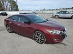 2016 Nissan Maxima 3.5s Red vin: 1N4AA6AP1GC904938