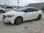 2017 Nissan Maxima 3.5s White vin: 1N4AA6AP1HC365352