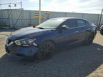 2017 Nissan Maxima 3.5s Blue vin: 1N4AA6AP1HC374732