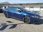 2017 Nissan Maxima 3.5s Blue vin: 1N4AA6AP1HC374732