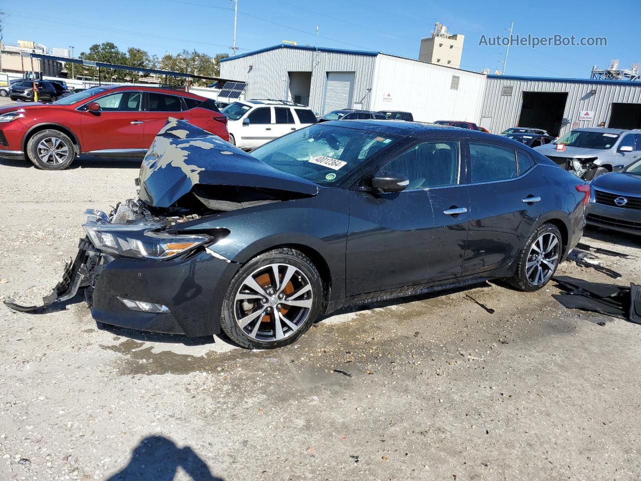 2017 Nissan Maxima 3.5s Black vin: 1N4AA6AP1HC393300