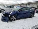 2017 Nissan Maxima 3.5s Синий vin: 1N4AA6AP1HC436114