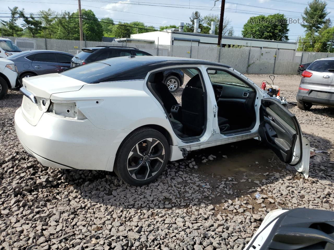 2017 Nissan Maxima 3.5s White vin: 1N4AA6AP1HC441880