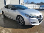 2017 Nissan Maxima 3.5s Silver vin: 1N4AA6AP1HC449431