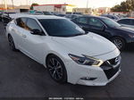 2017 Nissan Maxima 3.5 Sv White vin: 1N4AA6AP1HC451759