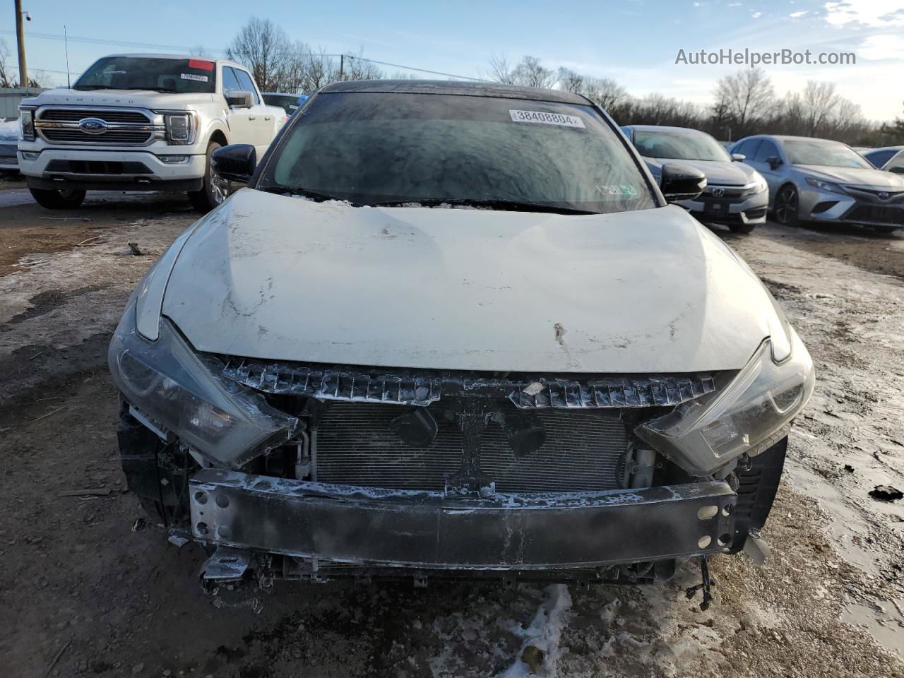 2017 Nissan Maxima 3.5s White vin: 1N4AA6AP1HC455309